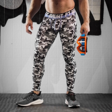 Camo Haze Legging - Dusk Break Blue