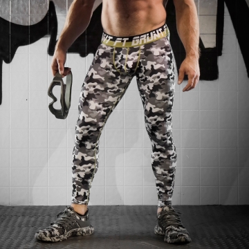 Camo Haze Legging - Fern Green